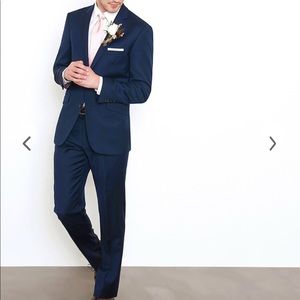 Combatant Gentleman’s Blue Two Piece Wedding Suit